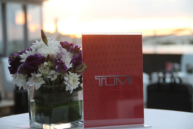 TUMI Launch of Fall Winter 2015 collection